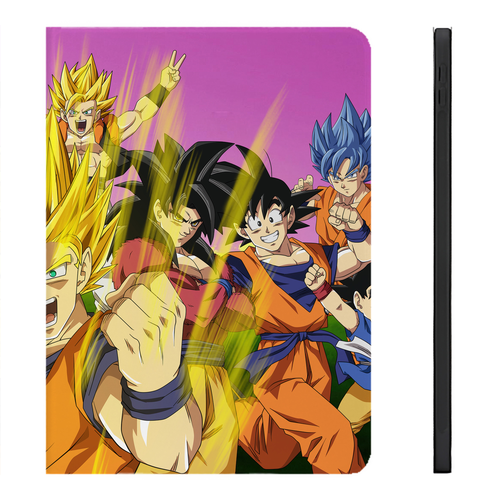 （画像用） ドラゴンボール DRAGON BALL IPadケース ペンホルダー付き ブックスタイルデザイン